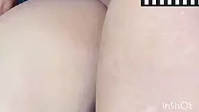 Colombian Bride's Fat Ass Filled with Homemade Anal Cum Creampie