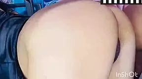 Colombian Bride's Fat Ass Filled with Homemade Anal Cum Creampie