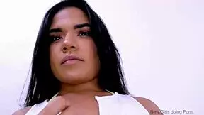 Sizzling Brunette Model Fucked Hard During Audition