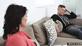 oh god young stud hammers becky's milf pussy spreading her wide juices flowing