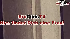 deutsche fitness model on erocom date meets huge guy for hilarious user encounter outdoors