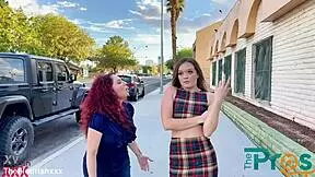 katie kush the sports reporter caught riding big black cock in squirting threesome 😏💦