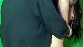 Photo session with mexican goth girl turns into steamy video shoot