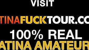 blonde 18yo latina gets railed hard by boyfriend's big cock