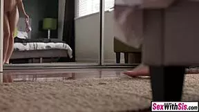 omg stepbro i caught you peeping now fuck my big horny ass stepsis