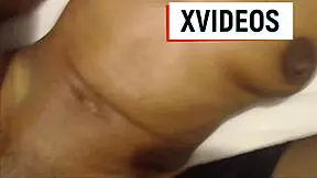 pretty ebony teen's tight pussy gets teased then pounded hard up close 🔥🍑💦