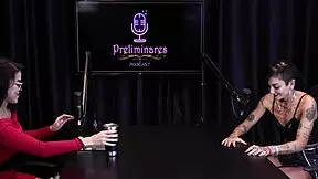 guest removes clothes after sharing social media routine content caroleta roots in sheer red