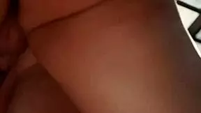 Busty Shemale Emma Rose Pounds College GF's Pussy in Public Cafe Lick Fest!