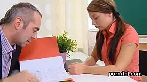 doesn't this college coed crave her teacher's thick cock deep inside?