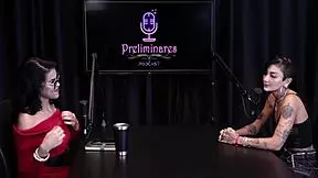 guest removes clothes after sharing social media routine content caroleta roots in sheer red