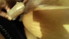 pretty ebony teen's tight pussy gets teased then pounded hard up close 🔥🍑💦