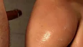 She called me right into her shower and we shared an unforgettable steamy moment - hottiestwo