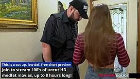 Blackmailed by cop miraa monroe sucks deep and gags