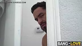 Stepsister kira perez caught masturbating begs for doggystyle facial cumshot ride