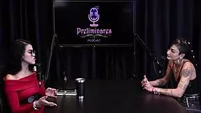 guest removes clothes after sharing social media routine content caroleta roots in sheer red