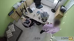 blonde czech babe nails wild pov casting fuck for cash 😍💦 hidden cam office thrill