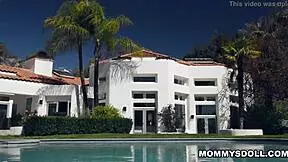 rebellious teen lana sharapova spanked hard by stepmoms kenzie taylor and kit mercer in garage punishment