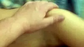 small perfect teen bends over for mutual ass play then intense doggystyle with older guy