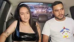 Real ubersex in bucaramanga?! Colombian sara films wet deepthroat car gagging!
