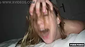 i swear her eyes rolled back when that huge cock hit deep rough doggystyle pov riding