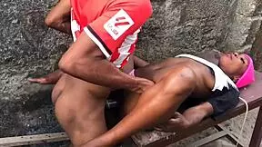 Newlywed Wife Sluts Out With Husband In Backyard Garden