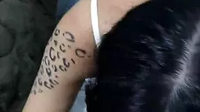 Argentinian Instagram slut Drakaris deepthroats and gets pussy pounded by monster black cock interracial