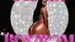 Black carioca maid's wild anal pounding!