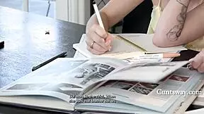 hey neighbor this cute teen needs your tongue for real sex lessons