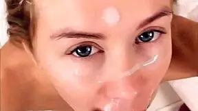 Petite Babe WAKES UP To DICK In PUSSY Gets MORNING CUM Facial