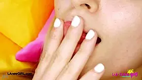 pretty teen blonde showin her sexy body off damn!!