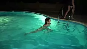 Jane White Dragged Me Poolside for Wild Squirting Fuck Revenge!