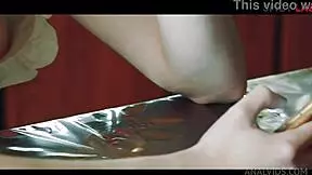 picture sara bell's small waist gaping from italian farm gangbang double anal penetration outdoors