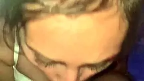 Sucking Brother-In-Law's Cock! Swallowing His Tasty Cum Load!