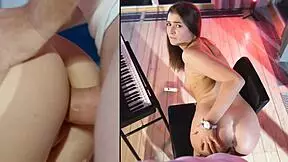 whoa my first office glory hole adventure 😲🍆💦 office fun with teen brunette