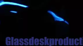 > scarlett johnson i spy n cum on blacklit panties uh