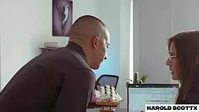 wanna fuck my slutty boss in pantyhose high heels bent over doggy closeup?