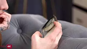 sasha paige tattooed skinny teen rides to creampie finish