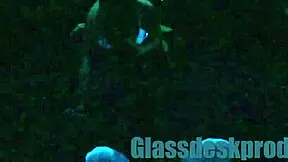 > scarlett johnson i spy n cum on blacklit panties uh