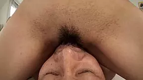 japanese cutie moans wildly as ex's toys tease her shaved pussy then bangs her hard