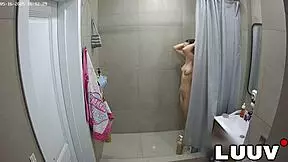 Beautiful homemade brunette Luuv shares her real life daily routine in amateur video