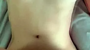 you won't believe how tight and wet my shaved pussy feels 😍 cowgirl riding till juicy orgasm 💦 homemade petite asian couple