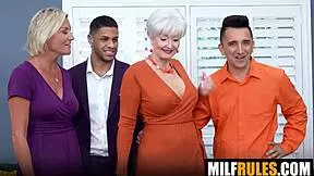 nana's sloppy deepthroat cum swap with dd tits stevie k casey conrad mike oxbigcock taboo milf petite ass blowjob