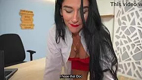 pov i show my muscular latina patient how easy it is to fuck again