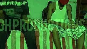 young couple invites guy for 3some, double penetrates her tight pussy good