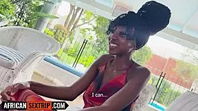 Submissive Big Tits Ebony Teen Deepthroats Thick White Cock In Hookup Frenzy!