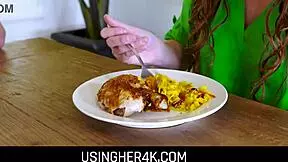 freeuse petite teen fucktoy gets pounded by stepdad on patricks day in usingher4k scene