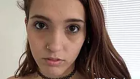 Amateur small tits babe sucks then rides stepdad cock 😏🍆