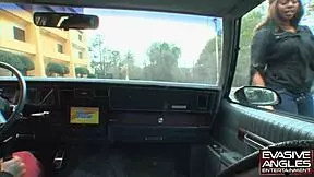 Evasive Angles Remy Blaze Craves Black Cock with Her Massive Boobs Street Hooker Style