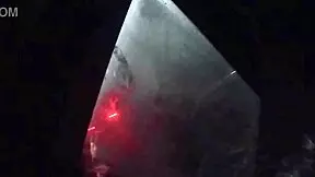 hey truck driver watch me get doggystyle fucked bent over right in front your cab pov