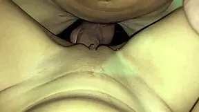 hermanastra's tight pussy milked while pounding her huge tits hardcore.